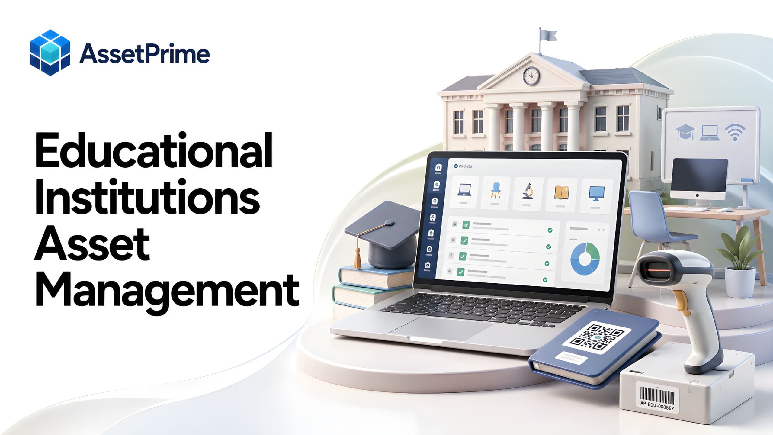 Asset management software for educational institutions including schools, colleges, training institutes, tuition centres and multi-campus education organizations